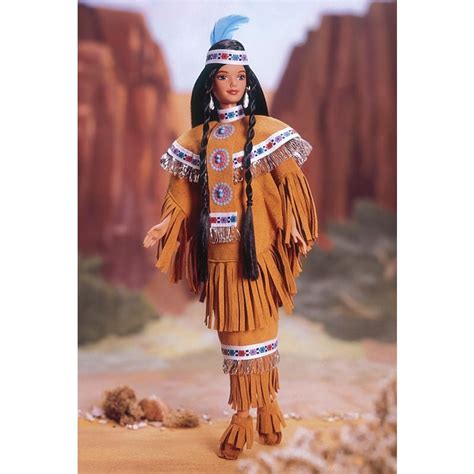 native american barbie doll